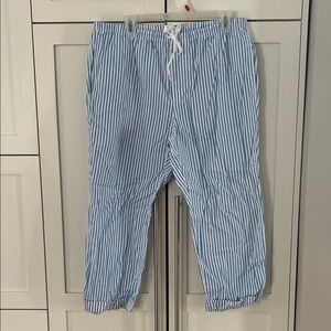 Vineyard Vines Light Blue and White Striped Sleep Pants